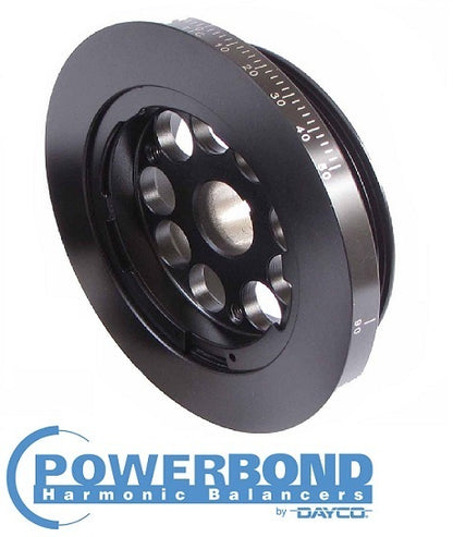POWERBOND HARMONIC BALANCER TO SUIT FPV F6 TORNADO BA BF BARRA 270T TURBO 4.0L I6
