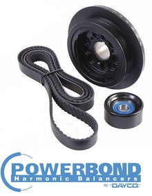 POWERBOND 20% UNDERDRIVE POWER PULLEY KIT FOR HOLDEN COMMODORE VE SIDI LLT 3.6L V6 FROM 09/2010