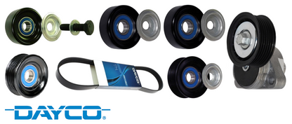 DAYCO COMPLETE SERPENTINE BELT KIT TO SUIT HOLDEN CALAIS VF L77 LS3 6.0L 6.2L V8