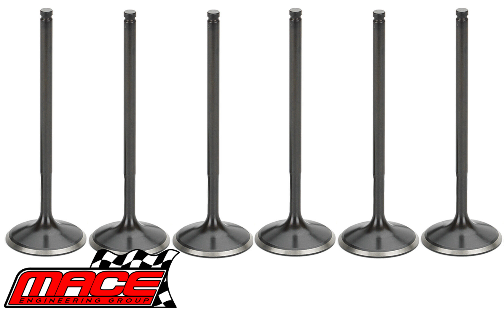 SET OF 6 MACE STAINLESS STEEL INTAKE VALVES TO SUIT HOLDEN ECOTEC L36 L67 SUPERCHARGED 3.8L V6