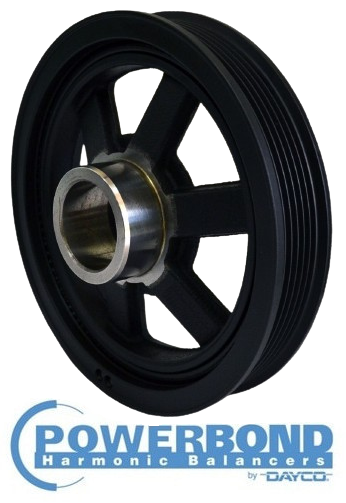 POWERBOND OEM REPLACEMENT HARMONIC BALANCER TO SUIT HOLDEN CAPTIVA CG Z22D1 TURBO DIESEL 2.2L I4