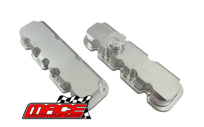 MACE ALUMINIUM ROCKER COVER SET TO SUIT HOLDEN MONARO V2 L67 SUPERCHARGED 3.8L V6