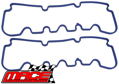 MACE ALUMINIUM ROCKER COVER SET TO SUIT HOLDEN MONARO V2 L67 SUPERCHARGED 3.8L V6