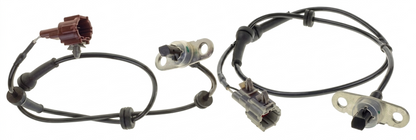 PAIR OF PREMIUM REAR ABS WHEEL SPEED SENSORS TO SUIT NISSAN NAVARA D40 YD25DDTI TURBO DIESEL 2.5L I4 EXCEPT VCGD40 CHASSIS