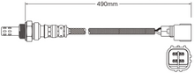 PREMIUM POST CATALYTIC OXYGEN O2 SENSOR TO SUIT TOYOTA HILUX TGN121R 2TR-FE 2.7L I4