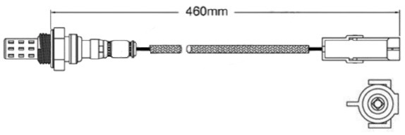 PREMIUM PRE CATALYTIC OXYGEN O2 SENSOR TO SUIT HOLDEN COMMODORE VN VG BUICK LN3 L27 3.8L V6
