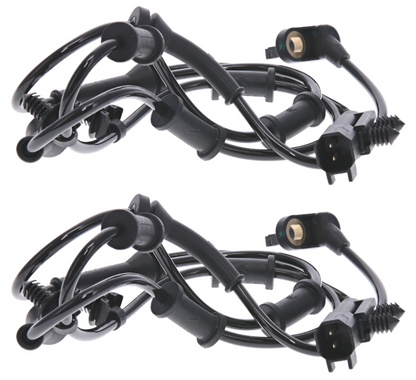 PAIR OF PREMIUM FRONT ABS WHEEL SPEED SENSORS TO SUIT JEEP WRANGLER JK ERB EGT 3.6L 3.8L V6