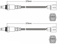 PAIR OF PREMIUM PRE CATALYTIC OXYGEN O2 SENSORS TO SUIT TOYOTA LANDCRUISER GRJ150R GRJ151R 1GR-FE 4.0L V6