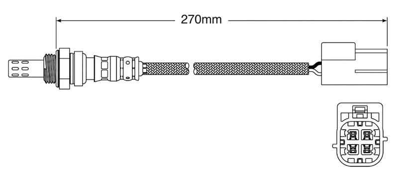 PREMIUM POST CATALYTIC OXYGEN O2 SENSOR TO SUIT NISSAN PATHFINDER R51 VQ40DE 4.0L V6