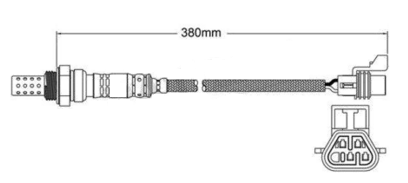 PAIR OF PREMIUM PRE CATALYTIC OXYGEN O2 SENSORS TO SUIT HOLDEN CALAIS VF LS3 6.2L V8