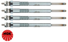 SET OF 4 NGK GLOW PLUGS TO SUIT FORD FOCUS LT LV D4204T TURBO DIESEL 2.0L I4