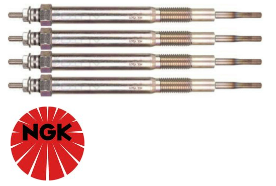 SET OF 4 NGK GLOW PLUGS TO SUIT FORD RANGER PJ PK WLAT WEAT TURBO DIES ...