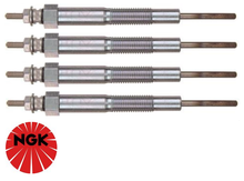 SET OF 4 NGK GLOW PLUGS TO SUIT MAZDA RF R2T TURBO DIESEL 2.0L 2.2L I4