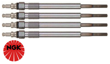 SET OF 4 NGK GLOW PLUGS TO SUIT VOLKSWAGEN PASSAT B6 BKP TURBO DIESEL 2.0L I4 FROM 06/2007