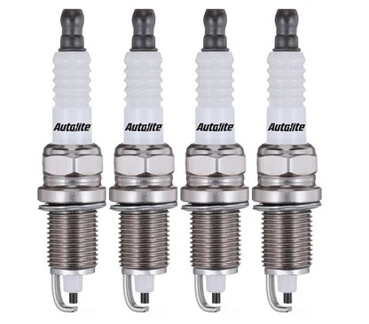 SET OF 4 AUTOLITE SPARK PLUGS TO SUIT HYUNDAI SONATA Y2 Y3 G4CS G4CP 2.0L 2.4L I4 W/ 20.64MM HEX
