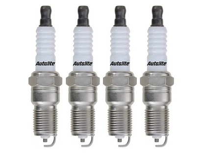 SET OF 4 AUTOLITE SPARK PLUGS TO SUIT HYUNDAI SONATA Y2 Y3 G4CS G4CP 2.0L 2.4L I4 W/ 20.64MM HEX