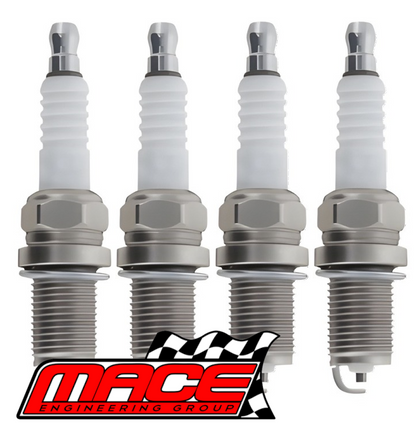 SET OF 4 MACE SPARK PLUGS TO SUIT MERCEDES BENZ C200 S203 W203 CL203 M271.940 SUPERCHARGED 1.8L I4