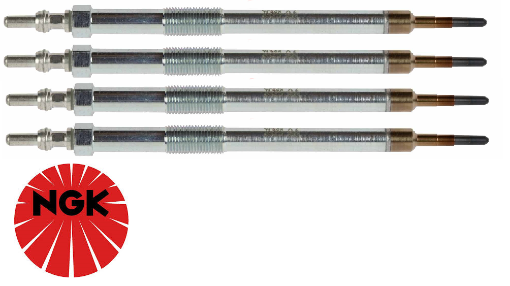 SET OF 6 NGK GLOW PLUGS TO SUIT NISSAN V9X TURBO DIESEL 3.0L V6