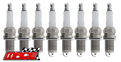 SET OF 8 MACE SPARK PLUGS TO SUIT FORD TS50 T3 WINDSOR 5.6L V8