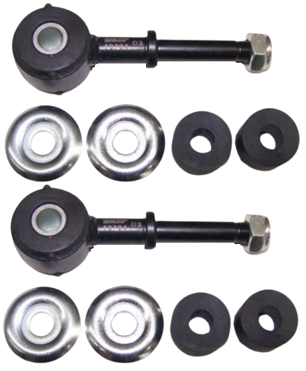 PAIR OF FRONT SWAY BAR LINKS TO SUIT TOYOTA LANDCRUISER HDJ100R 1HD-FTE TURBO DIESEL 4.2L I6