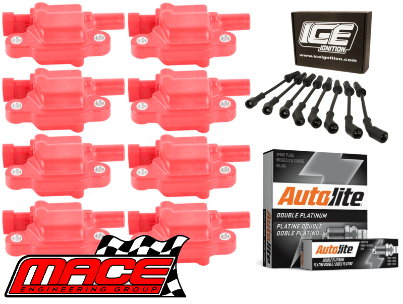 MACE HIGH VOLTAGE IGNITION SERVICE KIT TO SUIT HSV SV6000 VZ LS2 6.0L V8
