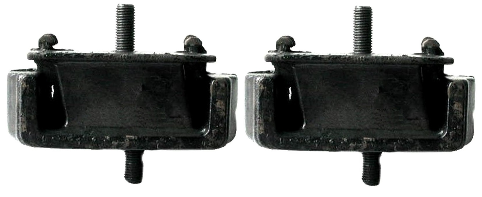 PAIR OF FRONT SOLID ENGINE MOUNTS TO SUIT FORD SPECTRON SG F8 FE 1.8L ...