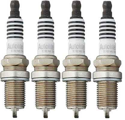 SET OF 4 AUTOLITE IRIDIUM SPARK PLUGS TO SUIT NISSAN TIIDA C11 MR18DE 1.8L I4