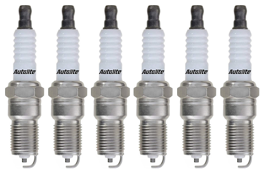 SET OF 6 AUTOLITE SPARK PLUGS TO SUIT SUZUKI GRAND VITARA SQ625 H25A 2.5L V6 FROM 05/2000