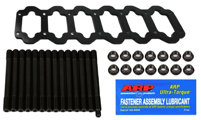 STEEL MAIN GIRDLE WITH ARP MAIN STUD KIT TO SUIT FORD FALCON BA BF BARRA 182 190 240T 245T 4.0L I6