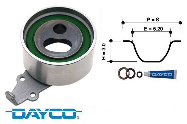 DAYCO TIMING BELT KIT TO SUIT FORD R2 DIESEL 2.2L I4