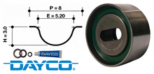 DAYCO TIMING BELT KIT TO SUIT FORD CAPRI SA B6 1.6L I4
