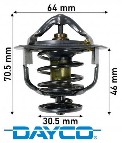 DAYCO 82 DEGREE THERMOSTAT TO SUIT TOYOTA LANDCRUISER FZJ75R FZJ78R FZJ79R FZJ80R FZJ105R 1FZ-FE 4.5L I6