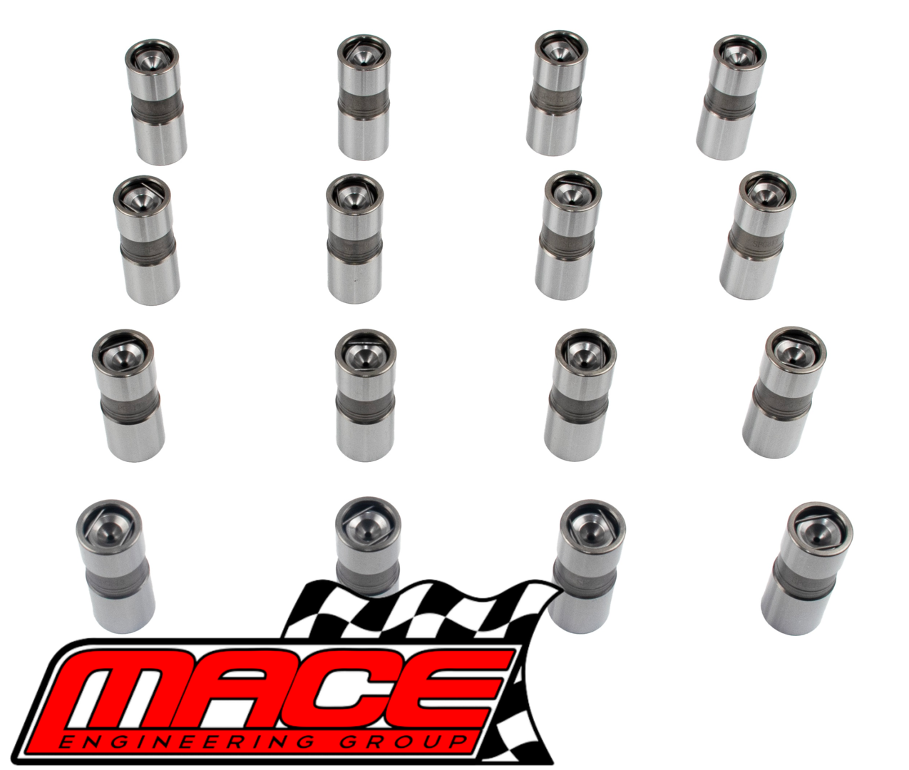 SET OF 16 MACE HYDRAULIC FLAT TAPPET LIFTERS TO SUIT HOLDEN CALAIS VN VP VR VS 304 5.0L V8