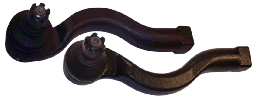 PAIR OF OUTER TIE ROD ENDS TO SUIT MITSUBISHI 4G64 4M40T 4M41T 4D56T 2.4L 2.5L 2.8L 3.2L I4