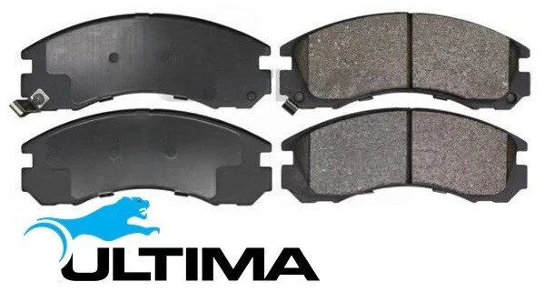 ULTIMA FRONT BRAKE PAD SET TO SUIT MITSUBISHI NIMBUS UG 4G64 2.4L I4