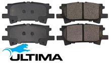 ULTIMA REAR BRAKE PAD SET TO SUIT TOYOTA HARRIER GSU30R GSU31R GSU35R GSU36R 2GR-FE 3.5L V6