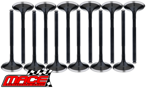 12 X MACE STAINLESS STEEL INTAKE & EXHAUST VALVE FOR HOLDEN STATESMAN VS WH WK ECOTEC L36 L67 3.8 V6