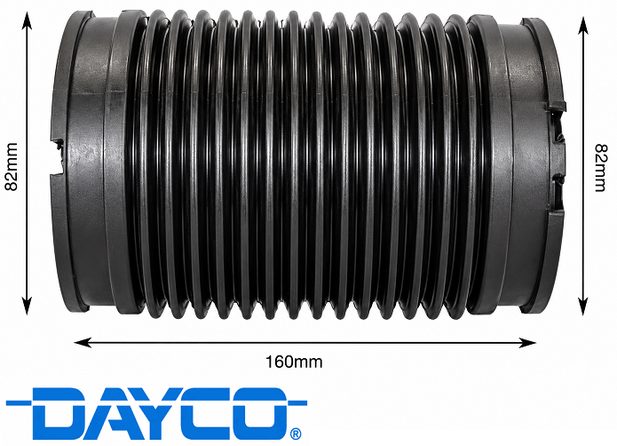 DAYCO AIR INTAKE HOSE TO SUIT FORD FALCON EL XH AU MPFI SOHC VCT 4.0L I6