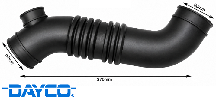 DAYCO AIR INTAKE HOSE TO SUIT TOYOTA CELICA ST163R ST184R 4SFI 5S-FE 2.0L 2.2L I4