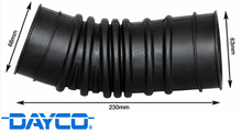 DAYCO AIR INTAKE HOSE TO SUIT TOYOTA HILUX KZN130R KZN185R 1KZ-TE TURBO DIESEL 3.0L I4