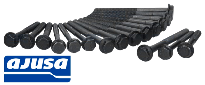 AJUSA CYLINDER HEAD BOLT SET TO SUIT LAND ROVER DISCOVERY LJ 18L 20L TURBO DIESEL 2.5L I4