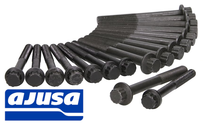 AJUSA CYLINDER HEAD BOLT SET TO SUIT MAZDA BOUNTY UN WL WLAT TURBO DIESEL 2.5L I4