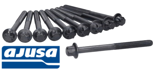 AJUSA CYLINDER HEAD BOLT SET TO SUIT NISSAN PULSAR N15 SR20DE 2.0L I4 SUITS FEAN15 CHASSIS
