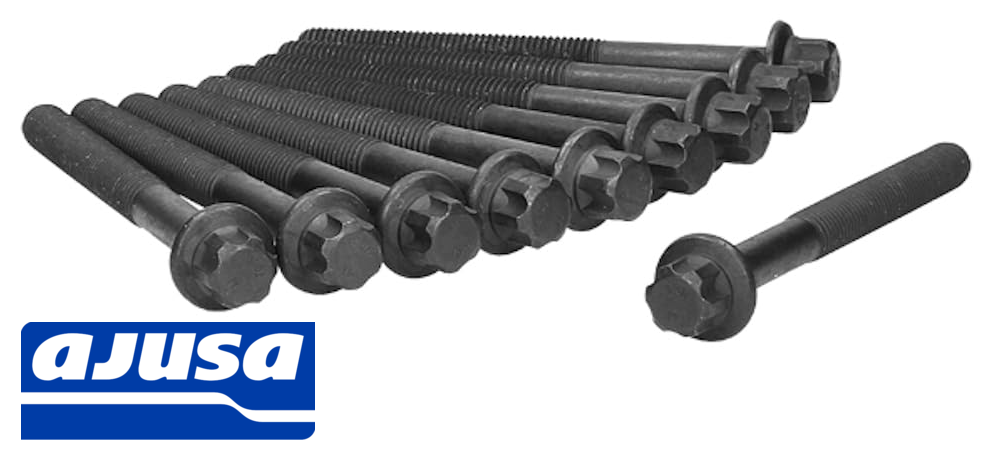 AJUSA CYLINDER HEAD BOLT SET TO SUIT NISSAN NAVARA NP300 D23 QR25DE 2.5L I4