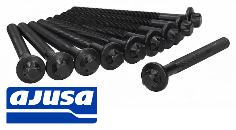 AJUSA CYLINDER HEAD BOLT SET TO SUIT NISSAN YS23DDT YS23DDTT M9R TWIN TURBO DIESEL 2.0L 2.3L I4