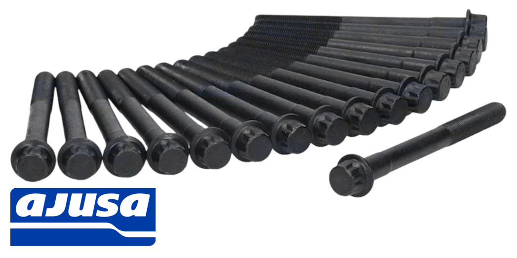 AJUSA CYLINDER HEAD BOLT SET TO SUIT TOYOTA 1KZ-TE TURBO DIESEL 3.0L I4