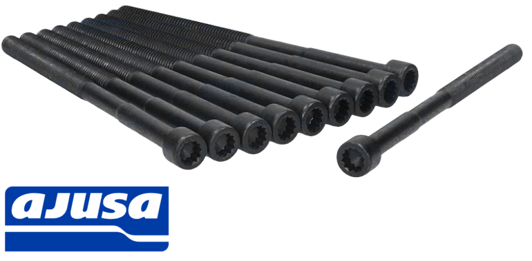 AJUSA CYLINDER HEAD BOLTS TO SUIT TOYOTA YARIS NCP131R 1NZ-FE 1.5L I4 SUITS YRS, YRX & ZR MODELS