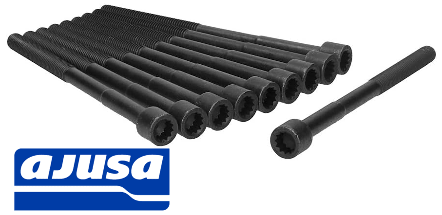 AJUSA CYLINDER HEAD BOLT SET TO SUIT TOYOTA COROLLA ZZE123R 2ZZ-GE 1.8L I4