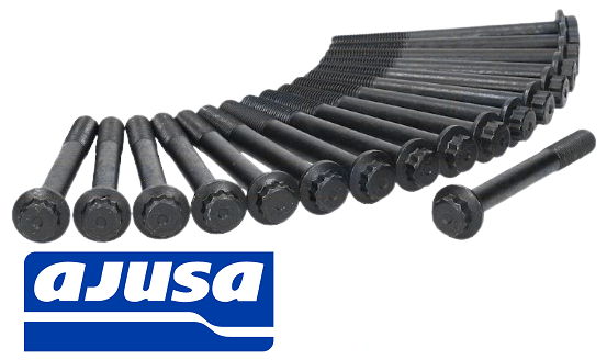 AJUSA CYLINDER HEAD BOLT SET TO SUIT NISSAN NAVARA D22 QD32E DIESEL 3.2L I4