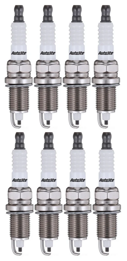 SET OF 8 AUTOLITE SPARK PLUGS TO SUIT HONDA FIT GD L13A 1.3L I4
